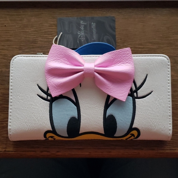 Loungefly Disney Handbags - NWT DISNEY LOUNGEFLY DONALD DAISY WALLET